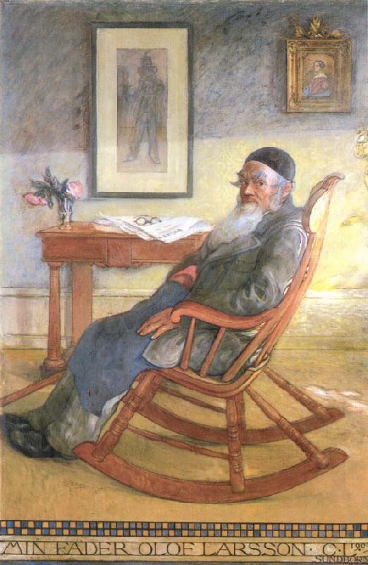 Carl Larsson My Father,Olof Larsson